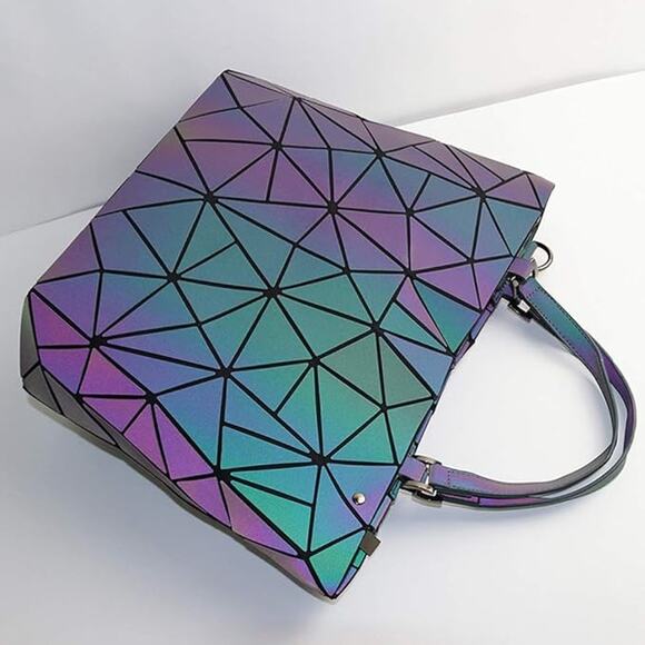 Geometric Pattern Crossbody Bag - Multicolor - Picture 5 of 5